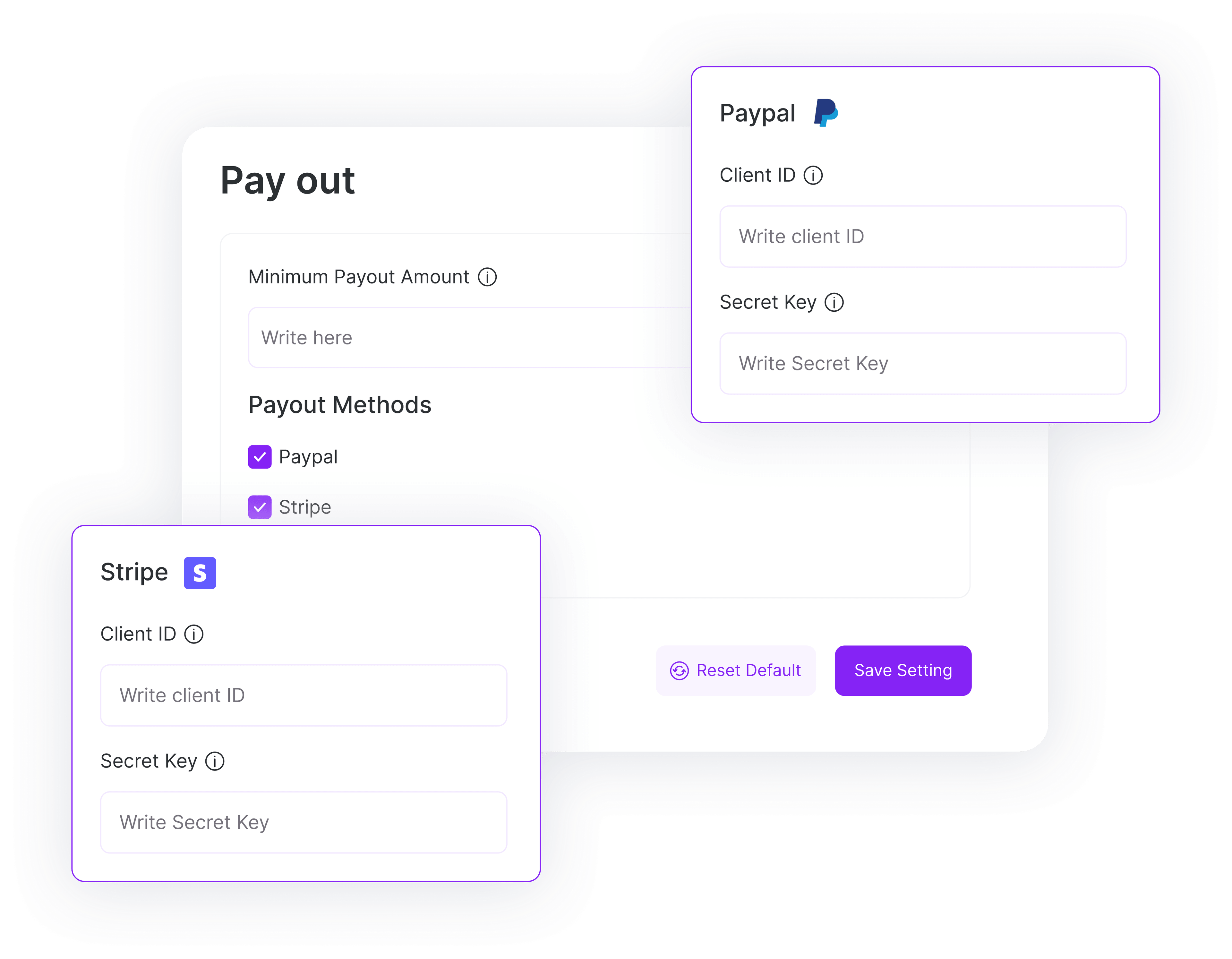 Payment Integrations with Auto Payouts