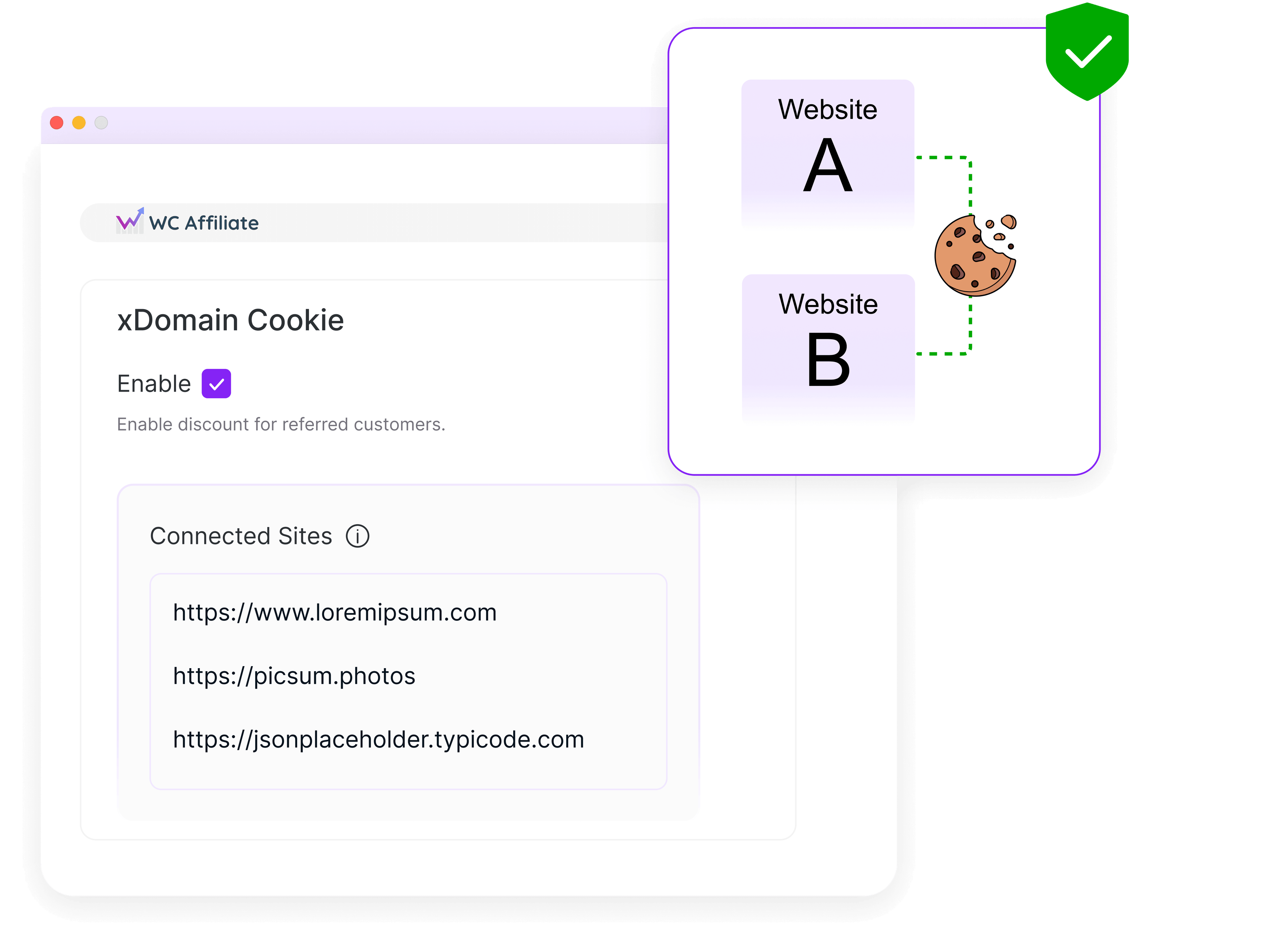 xDomain Cookie Sharing
